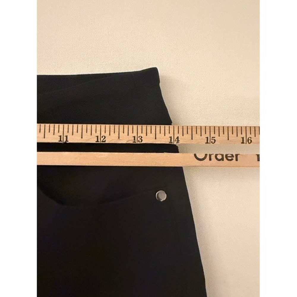 Mario Serrani Italy Womens Black Comfort Stretch Capri Pants XS NWT 1764407 - Picture 7 of 10